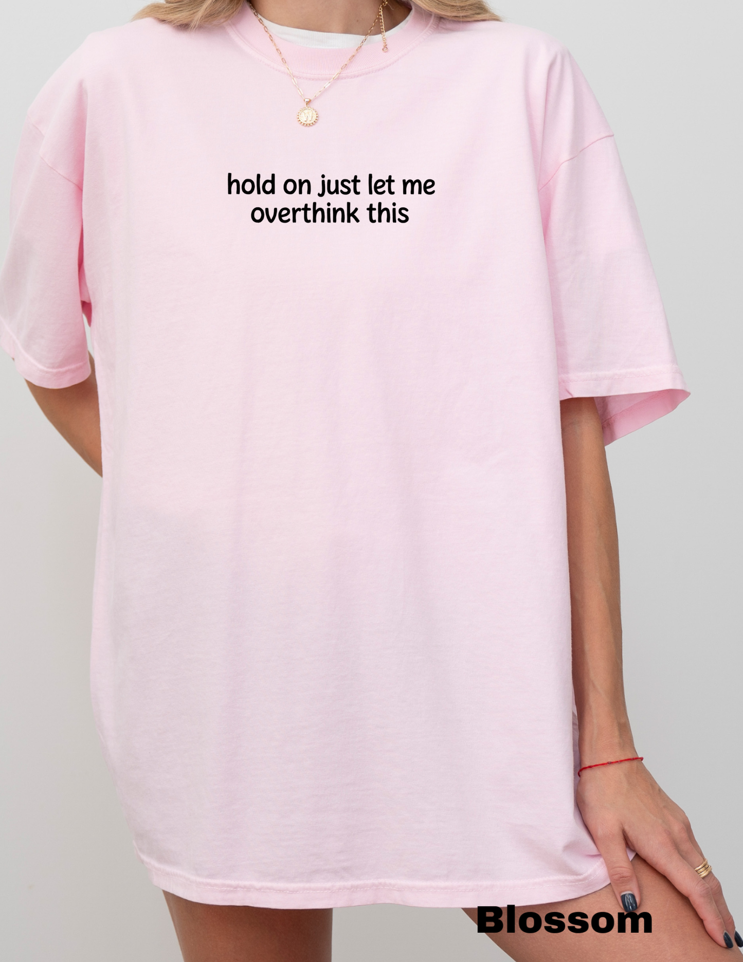Embroidered Hold on let me overthink this