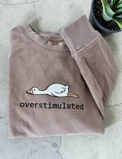Embroidery Overstimulated