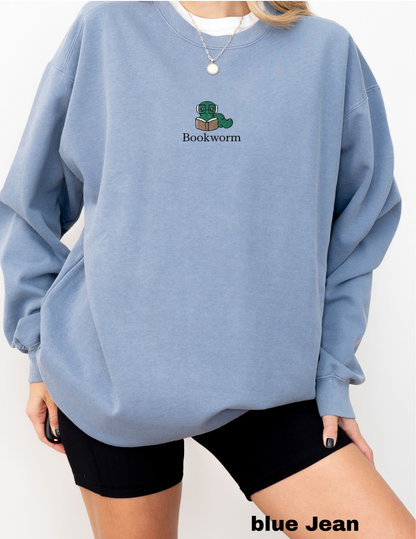 Embroidered Bookworm
