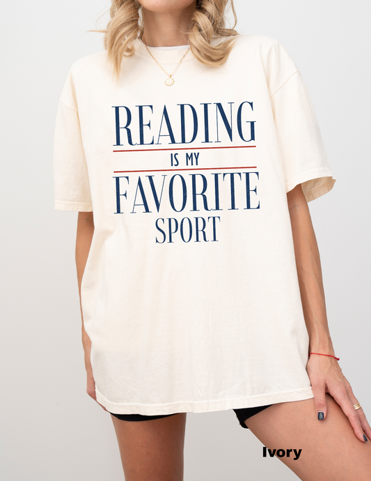 Reading Is My Fav Sport