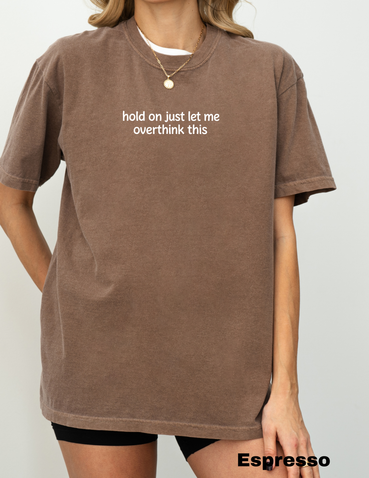 Embroidered Hold on let me overthink this