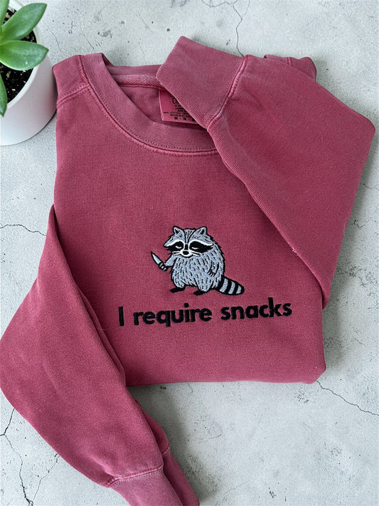 Embroidery I Require Snacks