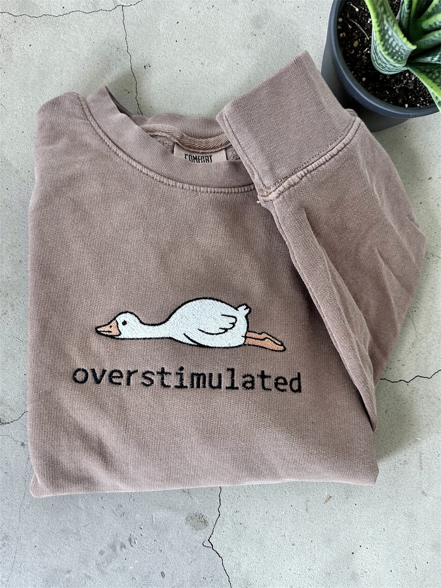 Embroidery Overstimulated