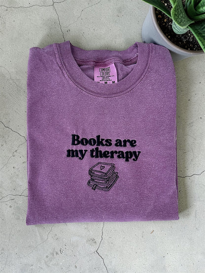 Embroidery Books Are My Therapy